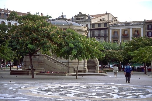 Bandstand, Plaza Sarasate, Pamplona, 1998.At the edge of the historic district only a few meters fro