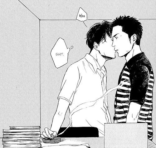 Edi's reading yaoi