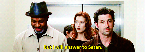 : Satan speaks. 