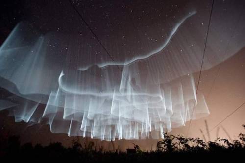 mutant-distraction:White Aurora, Lapland Finland.