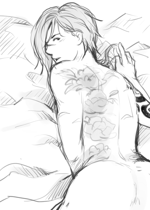ineffableboyfriends:  Trying to practice things but somehow it turned into this…