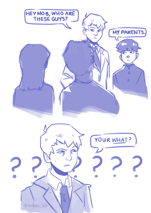 celeste-draws:  does reigen know mob has porn pictures