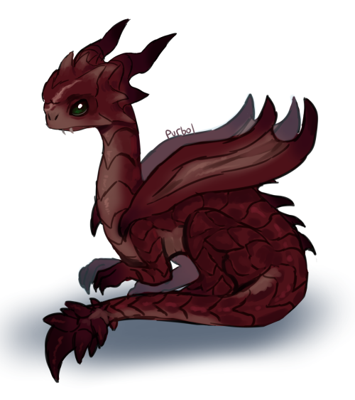 made a baby dragon oc for ffxiv because i Can