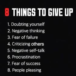 thinkpositive2:  8 things to give up https://www.facebook.com/HowToThinkPositive/photos/a.220188248063902/1955207357895307/?type=3