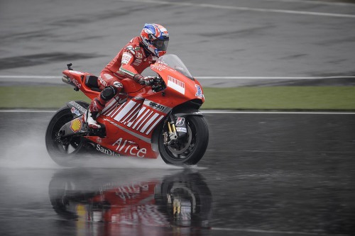 Casey STONER, Ducati Team, Ducati Desmosedici GP8 four-stroke 800cc, 2008 INDIANAPOLIS GRAND PRIX, I