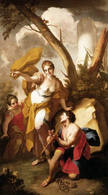 Theseus Discovering His Father’s Sword, Antonio Balestra, 1st half of 18th century