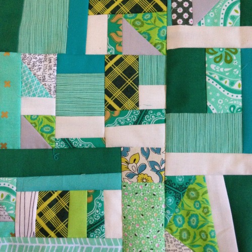 ecoslo: Using fabric scraps: I have been meaning to get to using my scraps, but never seem to get ar