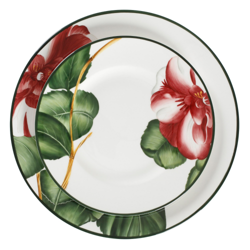 By Alberto Pinto - Camelia dinnerware.Fonte : www.paperdreamsllc.com via tinamotta.tumblr.com