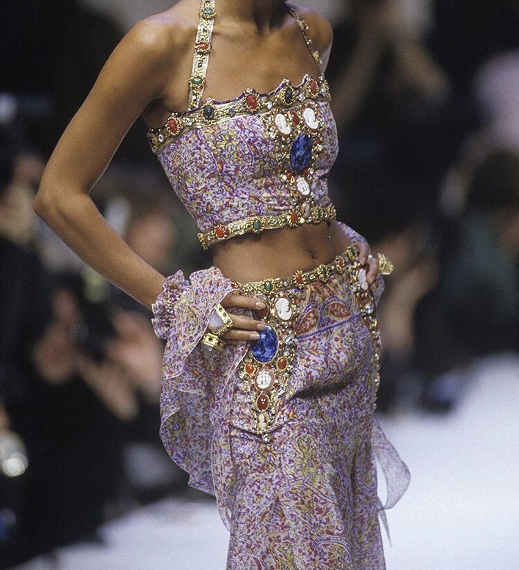CHANEL S/S 1993 COUTURE.