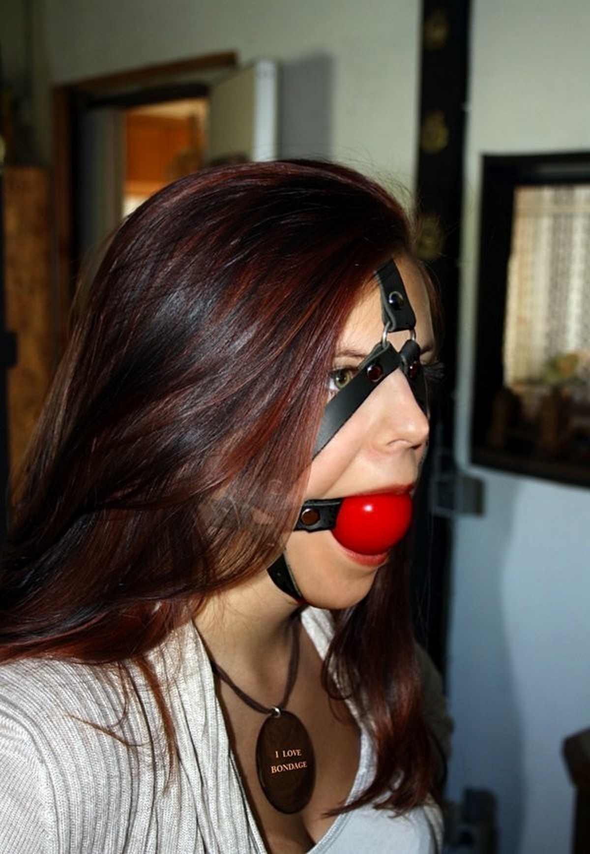 Girls Ball Gagged