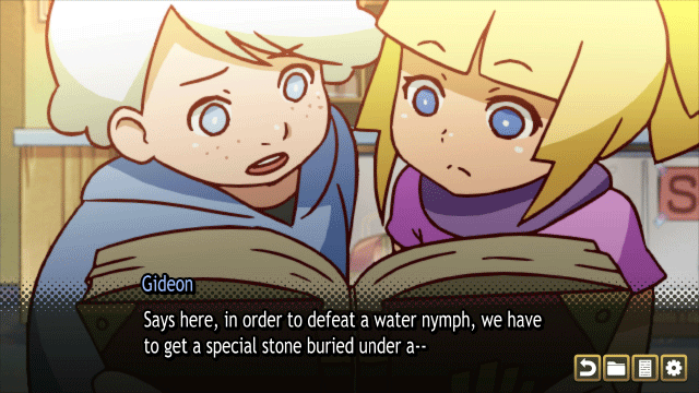 mikeinelart: (Set  2 of 2) Screenshot GIFs of Reverse Falls (Visual Novel)Watch the