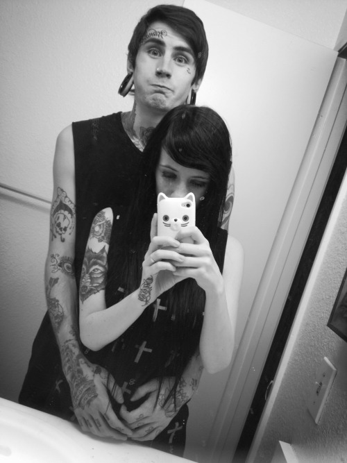 murderousbreakdowns:  Fuck. I just love my boyfriend so much hes so handsome and perfect.