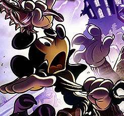 tenderule34:  relatedworlds-deactivated201402:  X-Mickey is a comic series that ran in Italy in 2002 for 30 issues. It focuses on the adventures of Mickey Mouse into an alternate world of the supernatural, being assisted by a Goofy-like werewolf named