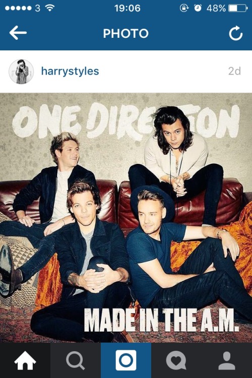 But hey Harry finally has Louis back on his Instagram ;))