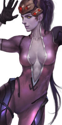 Art-Of-Cg-Girls:  Widowmaker By Vladislav Nutfullin