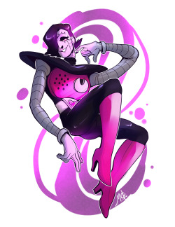 themcnobody:  Finished this doodle of Mettaton I made forever ago~! 