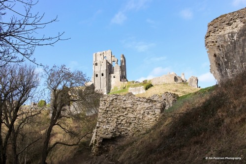 Corfe Castle - February 2018.© Jim Paterson - All rights reserved. Instagram 