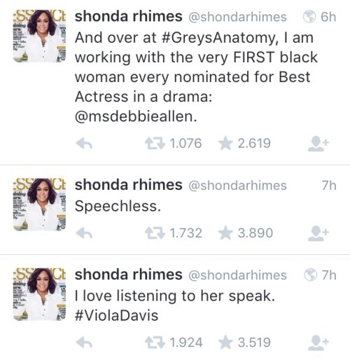 stagesandpages: Shonda Rhimes, Debbie Allen, Meagan Good, Nicole Behari, Oprah Winfrey, and Gabriell