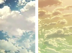 emmychan1:  bizarre-doll:  Shingeki no Kyojin + sky  jesus fuck I thought these were real clouds 