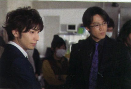 tifak-sugar-chan: quartertosix: mjatoma: Ouroboros poster finally is out Yata!!! XDDDD handsome!!!!!
