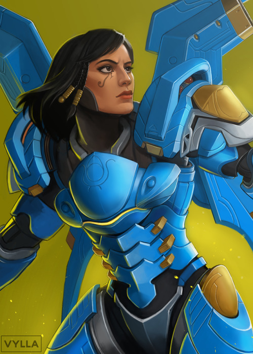 XXX vylla-art:  Pharah!  Done So Far: Widowmaker photo