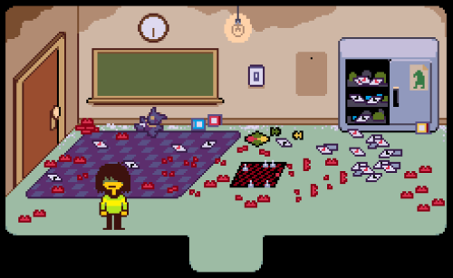 deltarune dining room puzzle