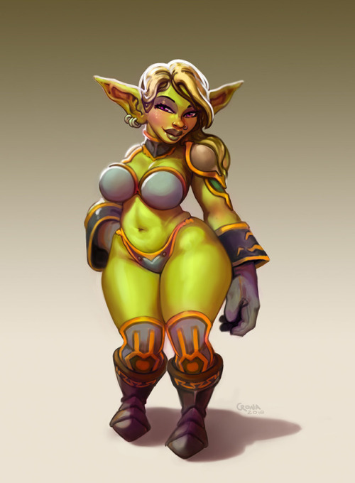 World Of Warcraft Female Goblin Porn - cronaxxx: Goblins of Warcraft !! I love drawing Porn Photo Pics