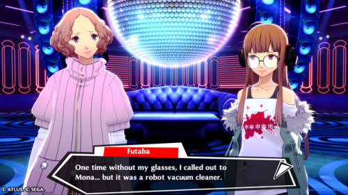 nintendowife: Futaba about her bad eyesight: “One time without my glasses, I called out to Mon