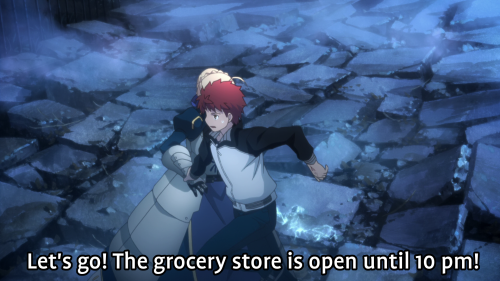 thebombzen:saber know there is food at the grocery store