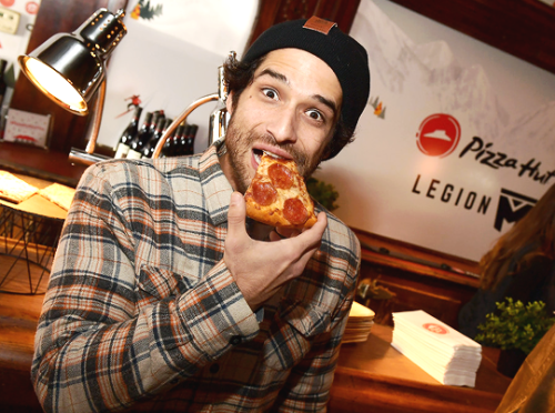 TYLER POSEYPizza Hut Lounge, 2019 Sundance Film Festival, Utah (January 27, 2019).