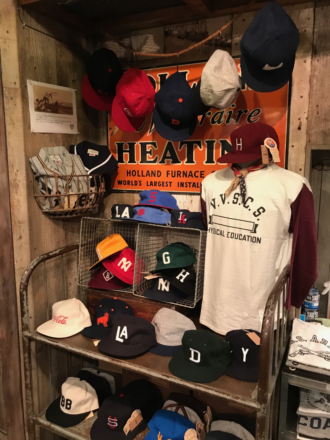 EBBETS FIELD FLANNELS POP UP EVENT @ WAREHOUSE KITAHORIE