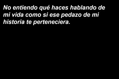 inssolente:  Esto fue lo último que me dijo. El final original dice ‘’Que estés muy bien, Lina.’’Sinceramente espero que te estés pudriendo en el infierno, si es que existe. 