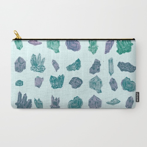 New Carry All Pouches available on my society6 shop! More to come! FREE Worldwide Shipping + 15% Off