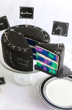 foodiebliss:  Zodiac Constellation CakeSource: