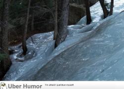 omg-pictures:  A frozen floodhttp://omg-pictures.tumblr.com