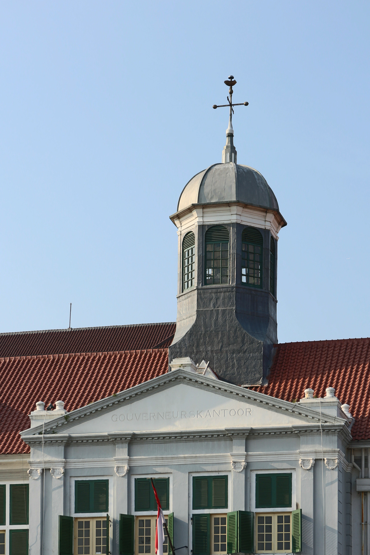 Museum Batavia. Gedung ini dulu adalah sebuah Balai Kota (Stadhuis) yang dibangun