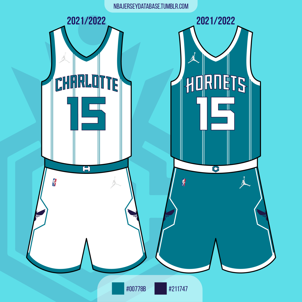 charlotte hornets jersey design
