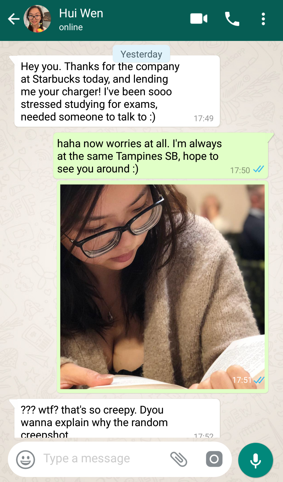 sg-sext-erotica:  Stress from exams turns Hui Wen, nerdy and studious 18 year old