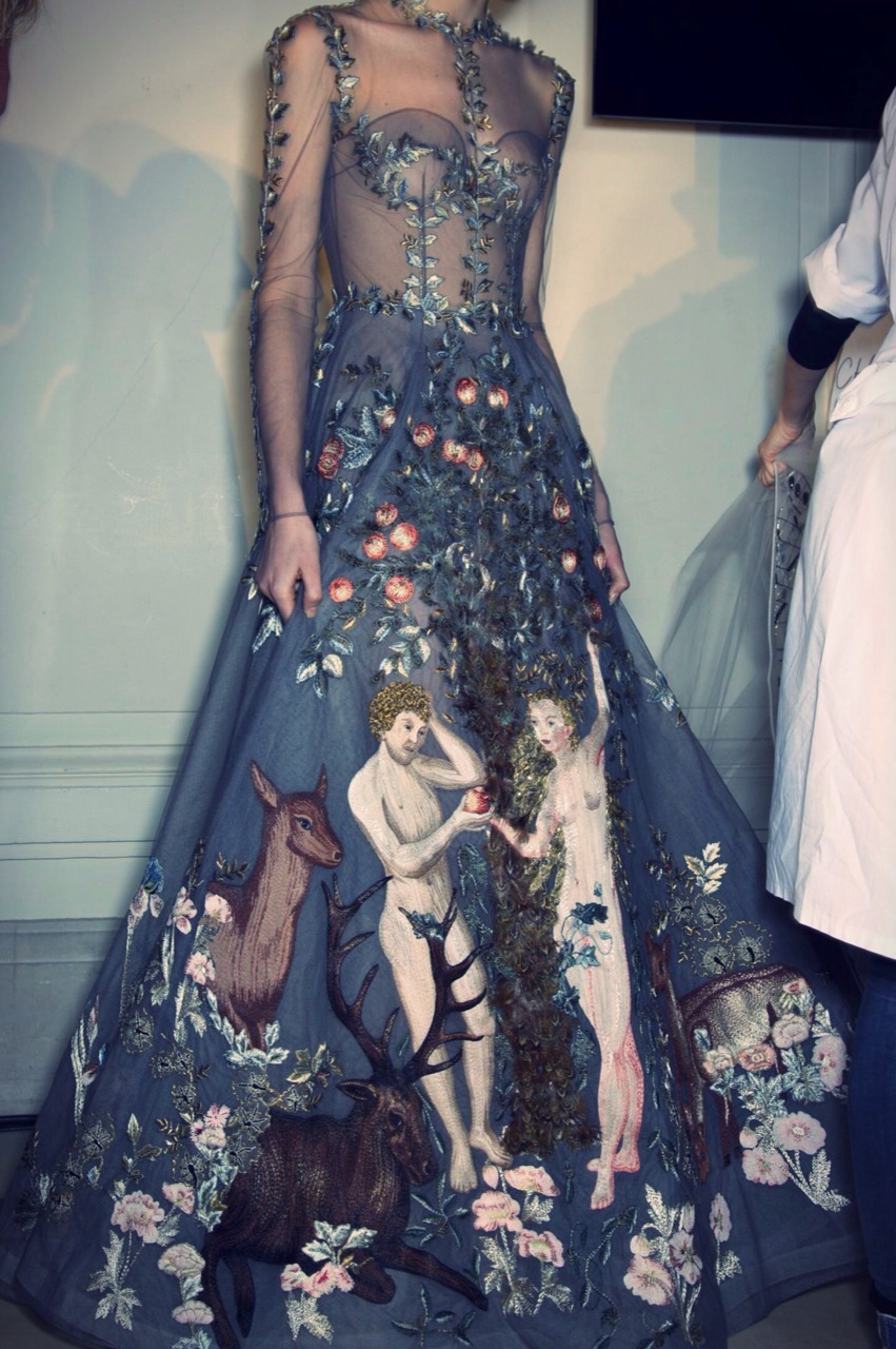 girlannachronism:  Valentino spring 2014 couture collection- “Le jardin d’Eden”,