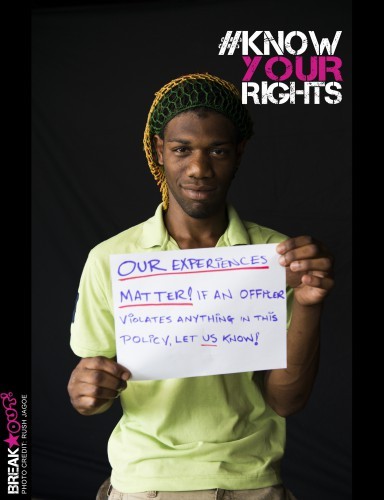 queerandtransyouth:BreakOUT! launched a #KnowYourRights social media campaign with images posted on 