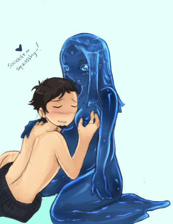 slimegirlfan: Slime girls with boys 😉❤️💧 