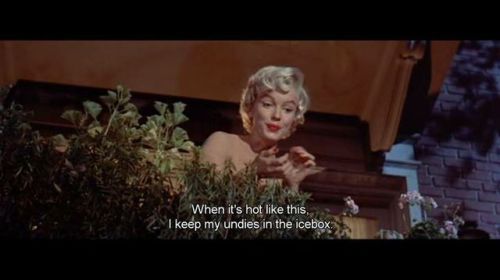 cinemotions: Marilyn Monroe - Seven Year Itch (1955)directed by Billy Wilder       &n