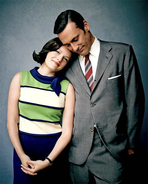 fuertecito:  “Peggy and Don are opposites, and they’re soulmates; you can’t