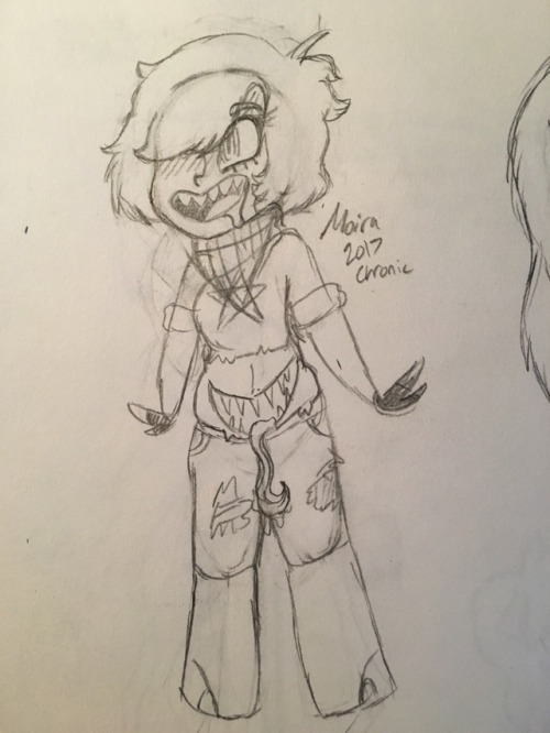 chronicpizzaart:No one asked for it but here’s a sketch. Dump from this weekend