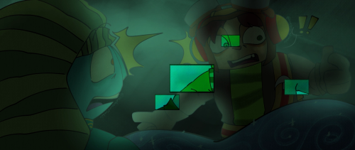 Who Would Make A Psychonauts Au Where Razputin Is Turbo And D'Art Is Vanellope... Not Me No Way.......