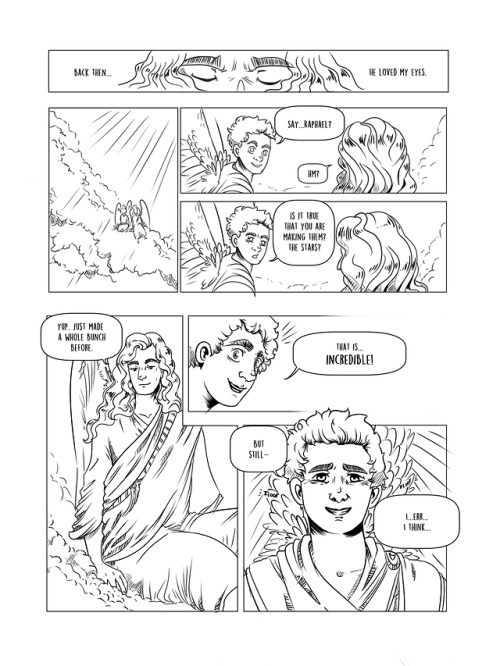 2nd page of the comic inspired by this fanfictionI am still planning on colouring this later.1st pag