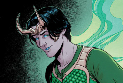 kaimaciel:  Loki’s new design based on Tom Hiddleston’s Loki from the first Thor movie. 