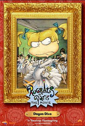 1upforlife:  “Rugrats in Paris” teaser movie poster ads (circa 2000) by artist