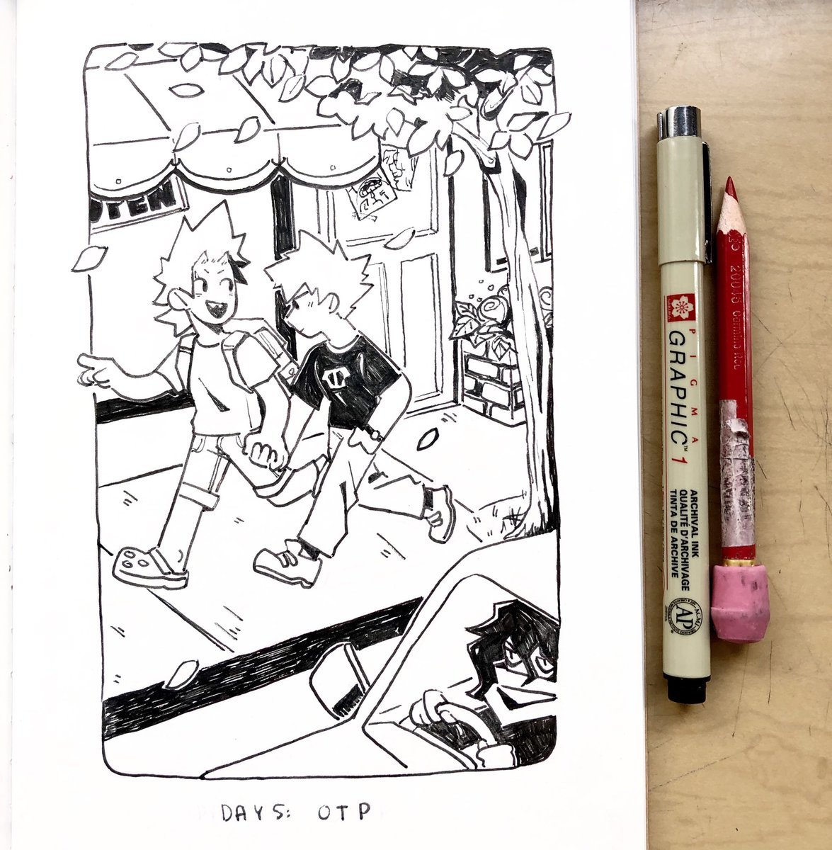maplebars:  some of the bnha inktobers i’ve done so far! i’ve been posting the