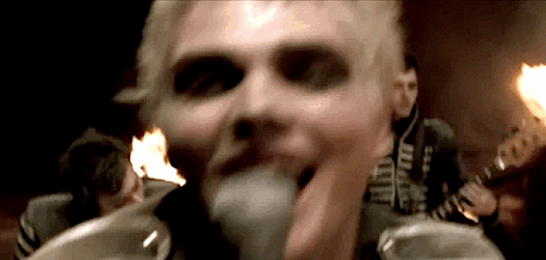mypaopuromance:  Gerard + dramatic/theatrical faces exhibit A: Famous Last Words
